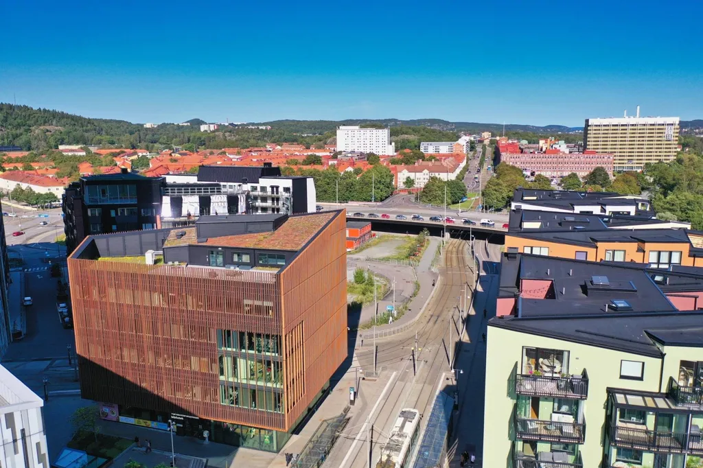Vista aerea - Apartment with Balcony and Terrace in Göteborg