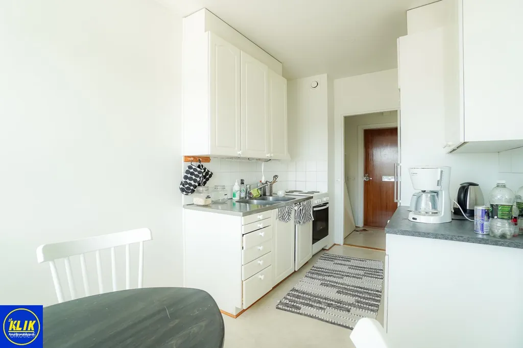 Cuisine - Bright Apartment with Balcony in Rauma Centre