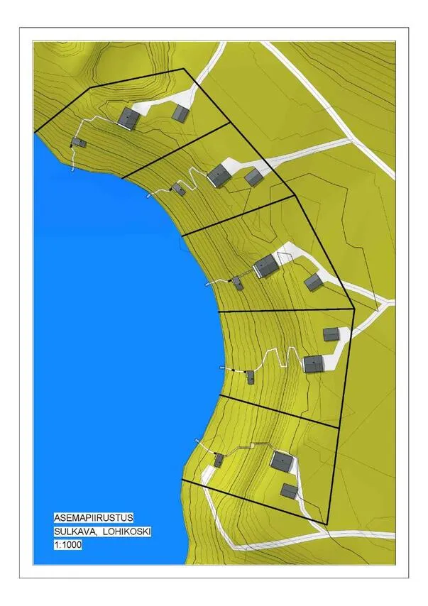 Grundriss - Sloping Plot in Siikalahti, Savonlinna