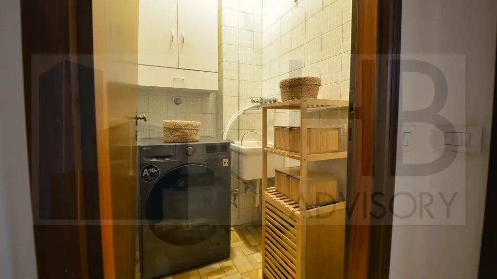 Buanderie - Spacious Trilocale with Balcony in Milan