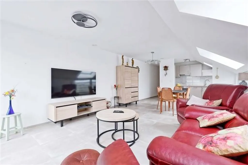 Living Room - Flat with Garden View in Mettet Centre