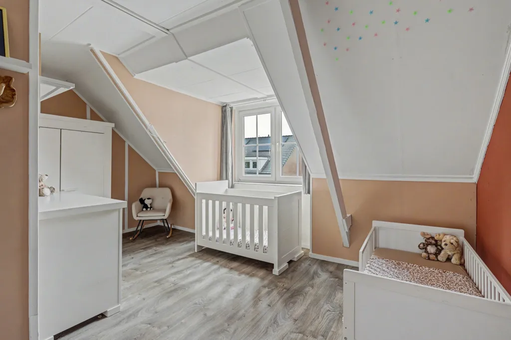 Bedrooms - Two-Storey House with Garden in Almelo
