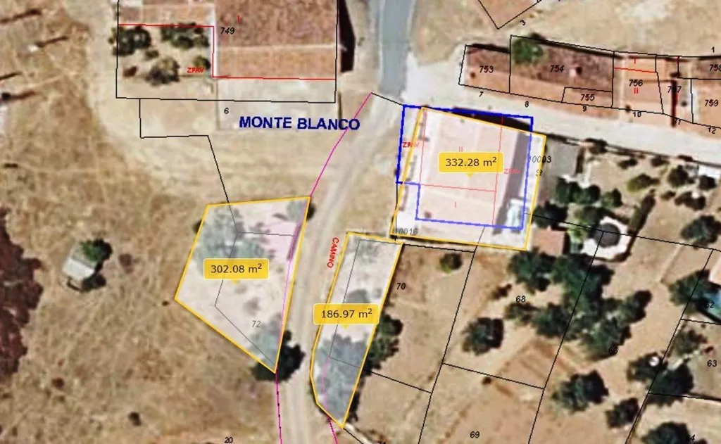 Plan - Villa with West Views in Almonaster la Real