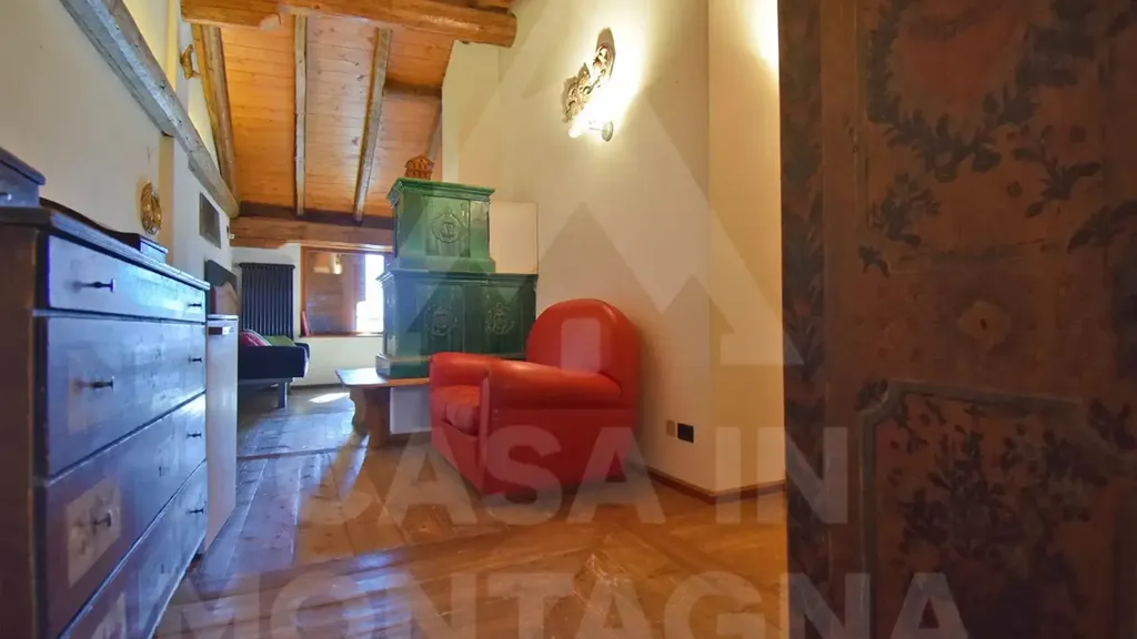 Séjour - Charming Mansard with Lagorai View in Daiano
