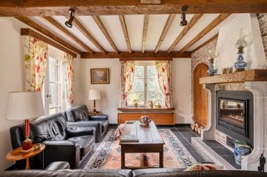 Living Room - Country Villa with Terrace and Garden