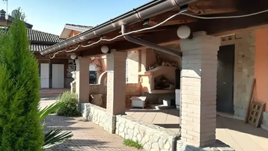 Terrass - Bifamiliar Villa with Pool in San Cassiano