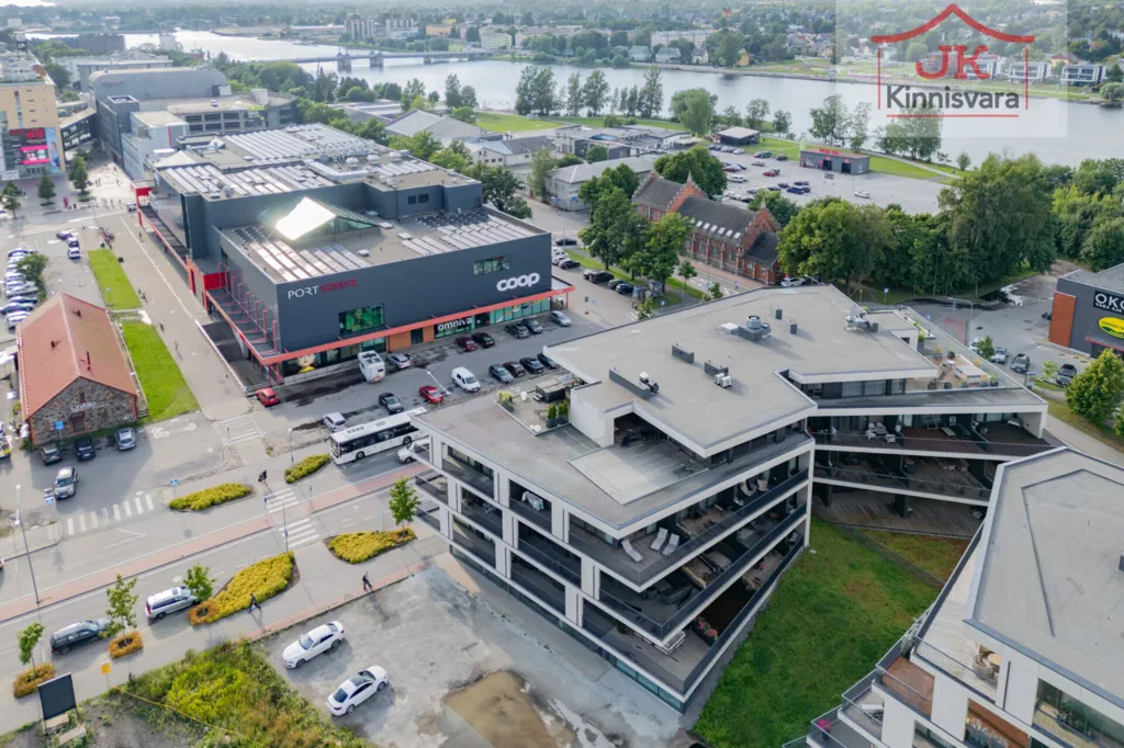 Õhuvaade - Apartment with Balcony in Pärnu City Centre
