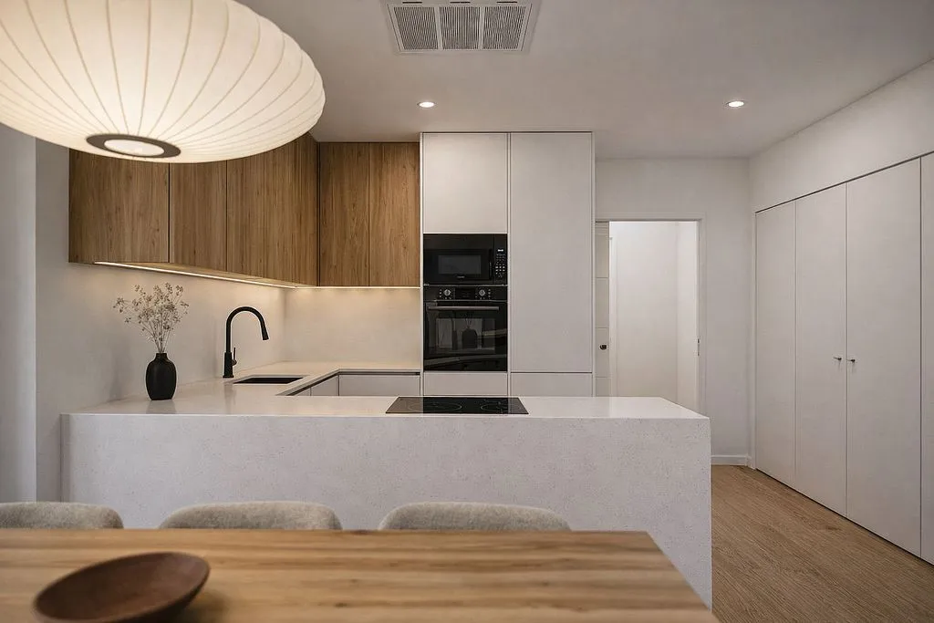 Cuisine - New Flat with Pool in Badalona
