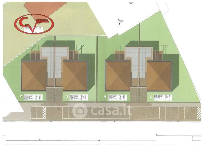 Plaan - Duplex House with Private Garden in Montevarchi