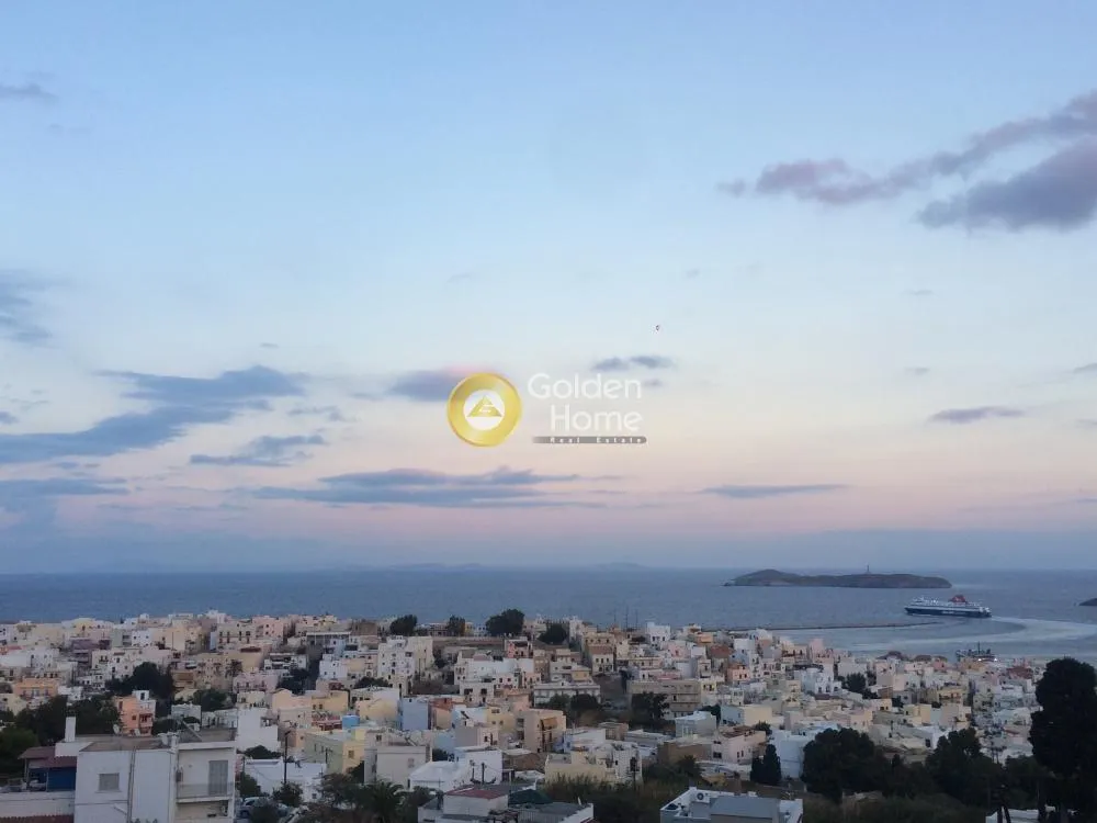 Balcon - Plot with Sea and Mountain Views in Hermoupolis