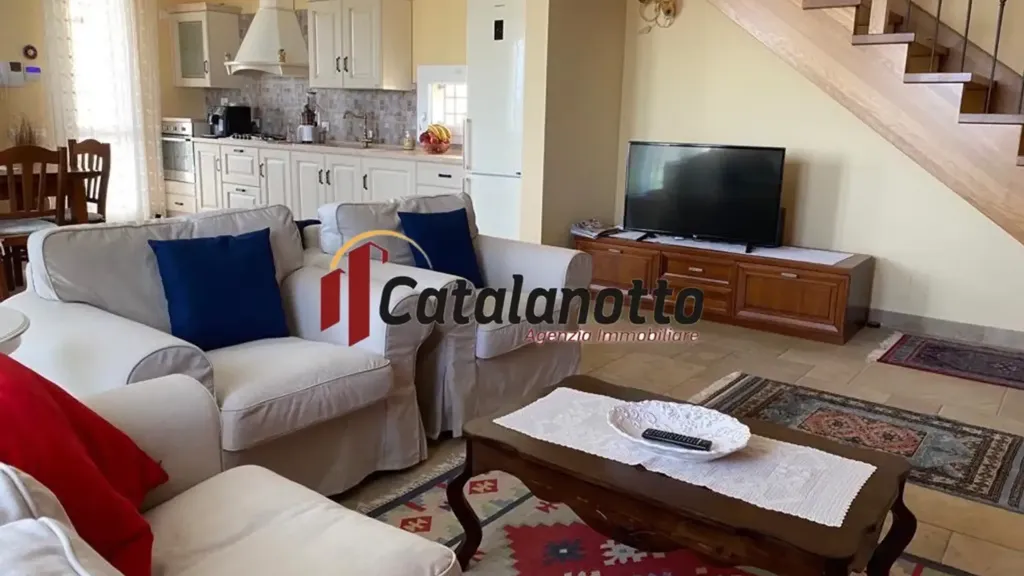 Living Room - Villa with Olive Grove in Castelvetrano