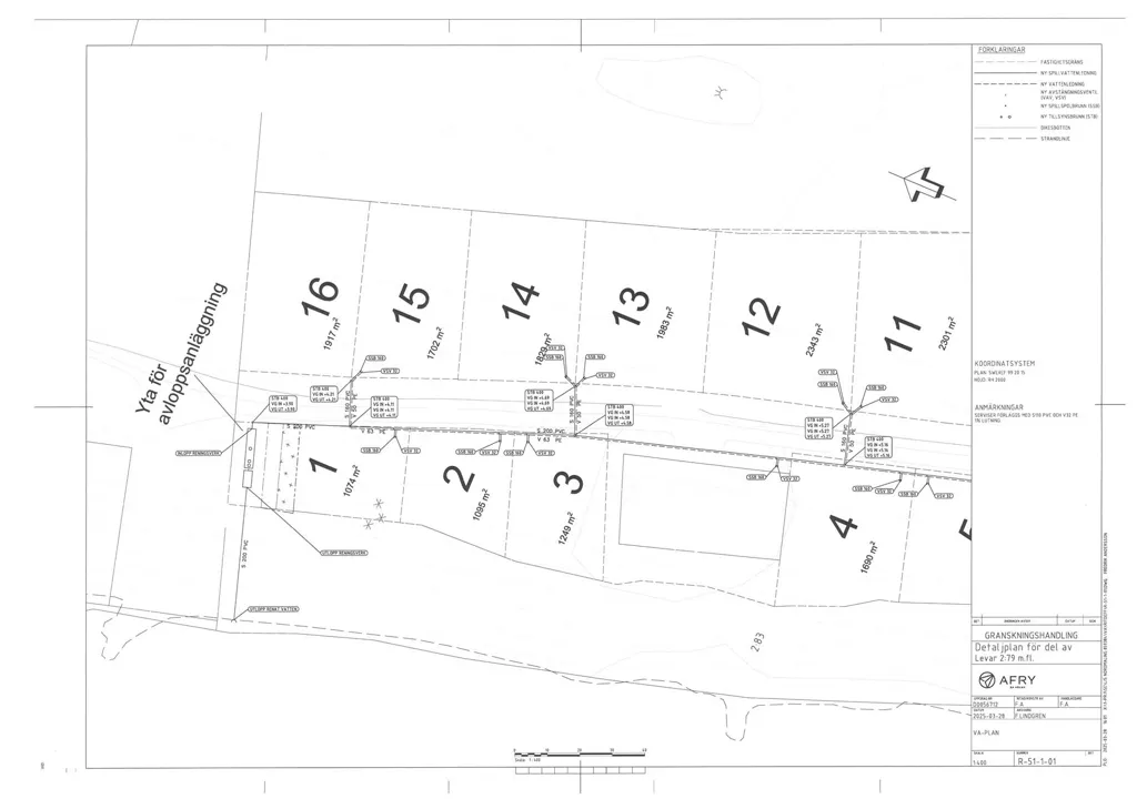 Plaan - Sea View Plot with Building Potential in Western Location