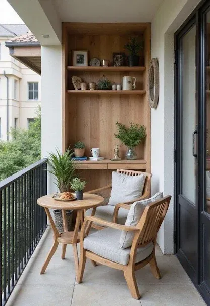 Balcon - Studio avec Terrasse à Asnières-sur-Seine