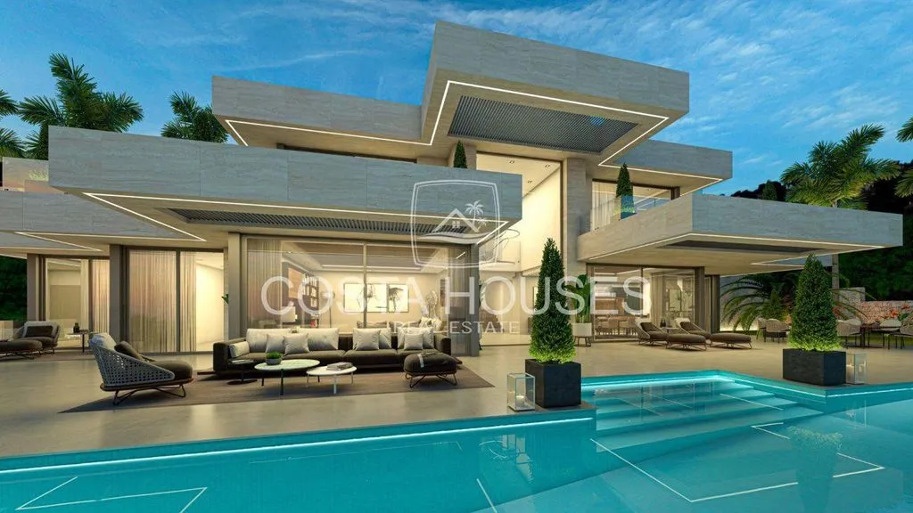 Piscine - Luxury Villa with Sea View in Javea