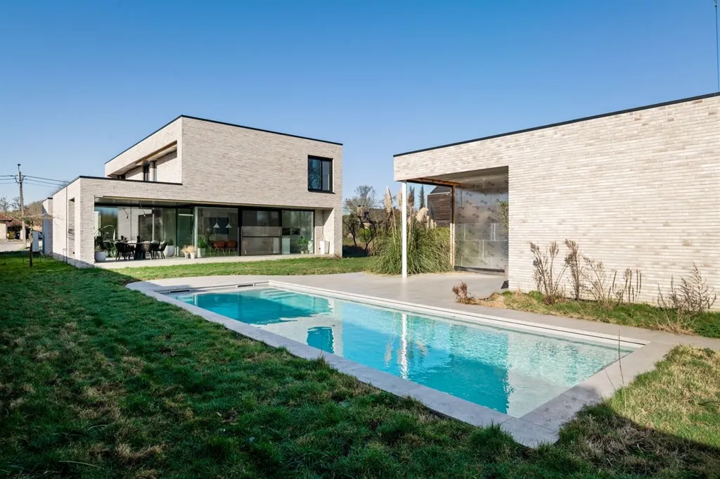 Piscine - Maison Énergétique avec Piscine à Heist-op-den-Berg