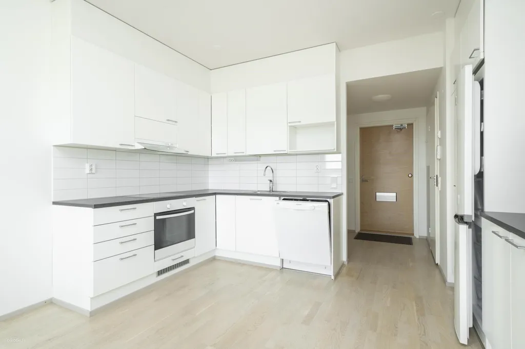 Cuisine - Apartment with Balcony in Vihola, Pyhäjärvi