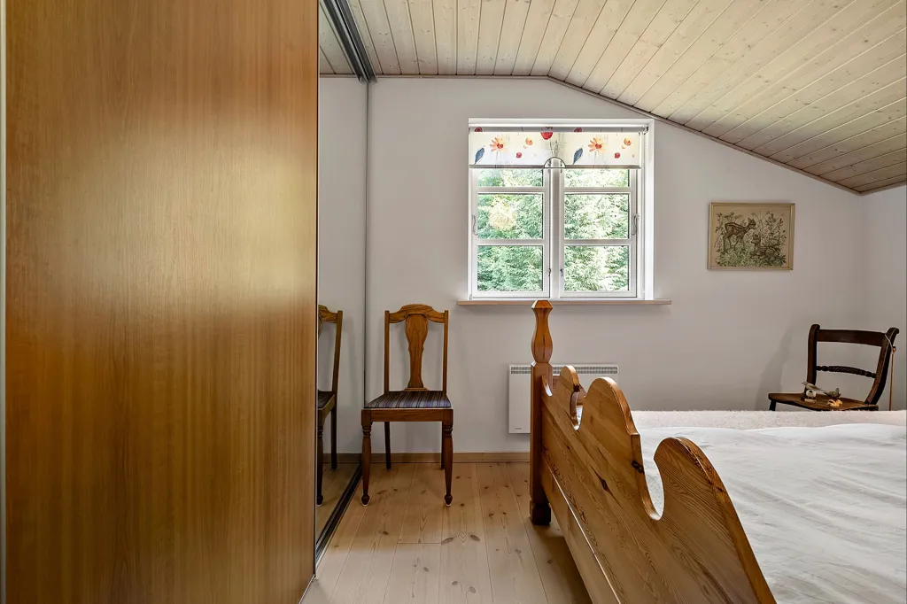 Bedrooms - Holiday Home with Large Garden in Sejs-Svejbæk