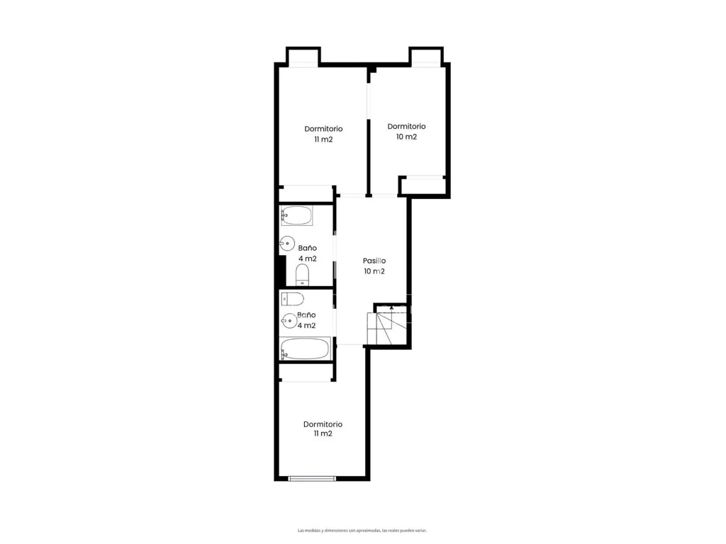 Plaan - Modern Duplex Penthouse with Terraces in Sitges Centre