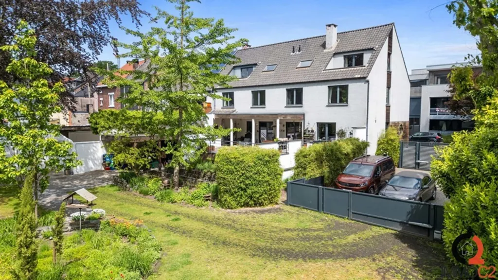 Vista aerea - Eco-Friendly Apartment with Garden in Genk