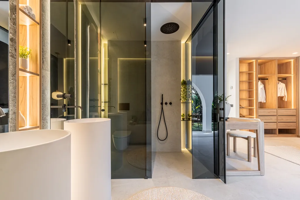 Salles de bain - Semi-Detached House with Pool in Nueva Andalucía