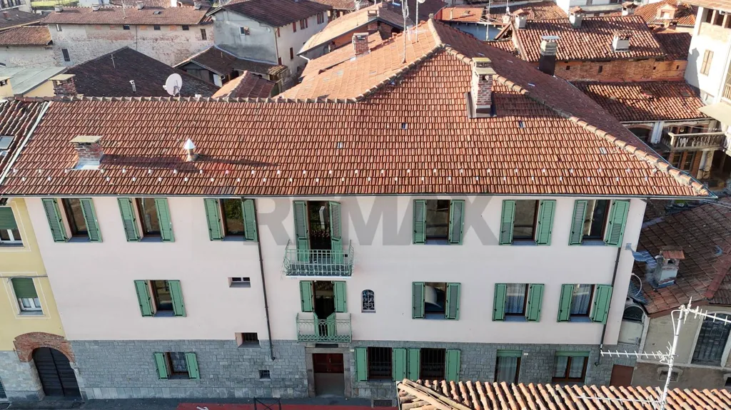 Vue aérienne - Triplex Villa with Garden in Occhieppo Superiore