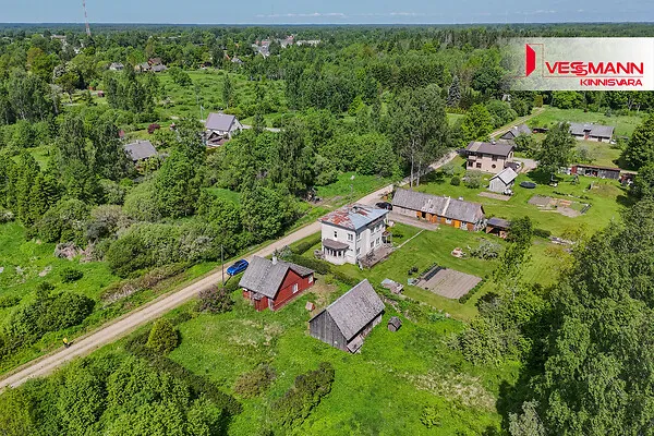 Vue aérienne - Country Cottage with Well in Mõisaküla