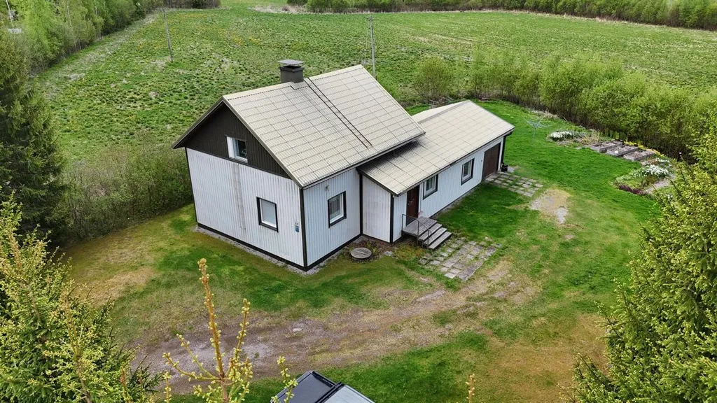 Vista aerea - Year-Round House with Lake View in Finland
