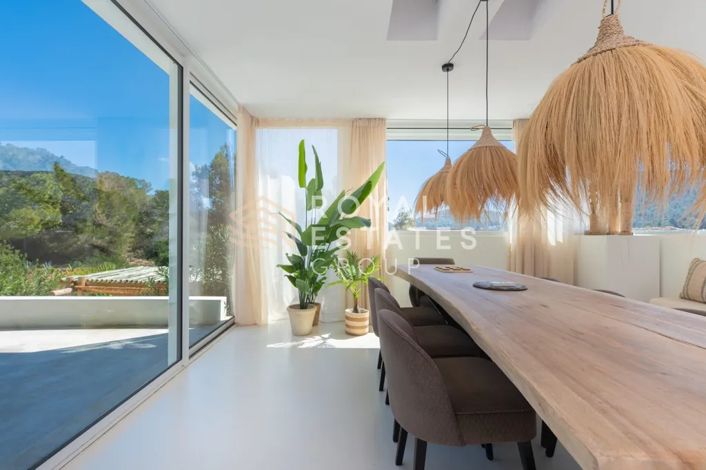 Salle à manger - Villa with Panoramic Views in Ibiza