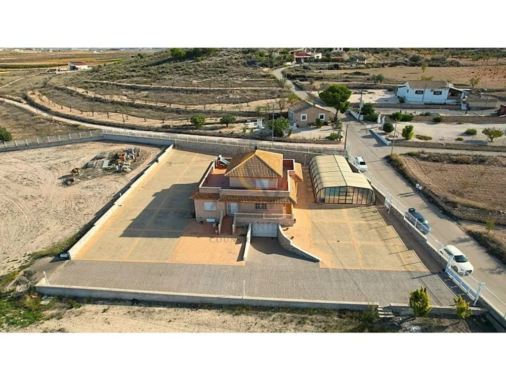 Vue aérienne - Luxury House with Pool in Pinoso