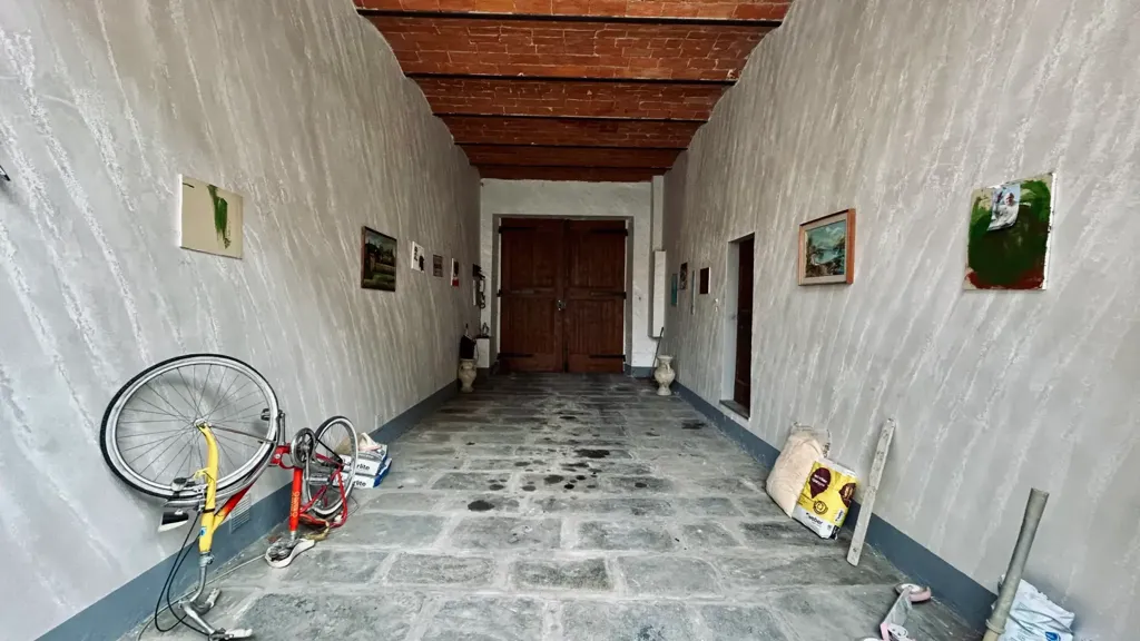 Hallway - Historic Villa with Garden in Florence