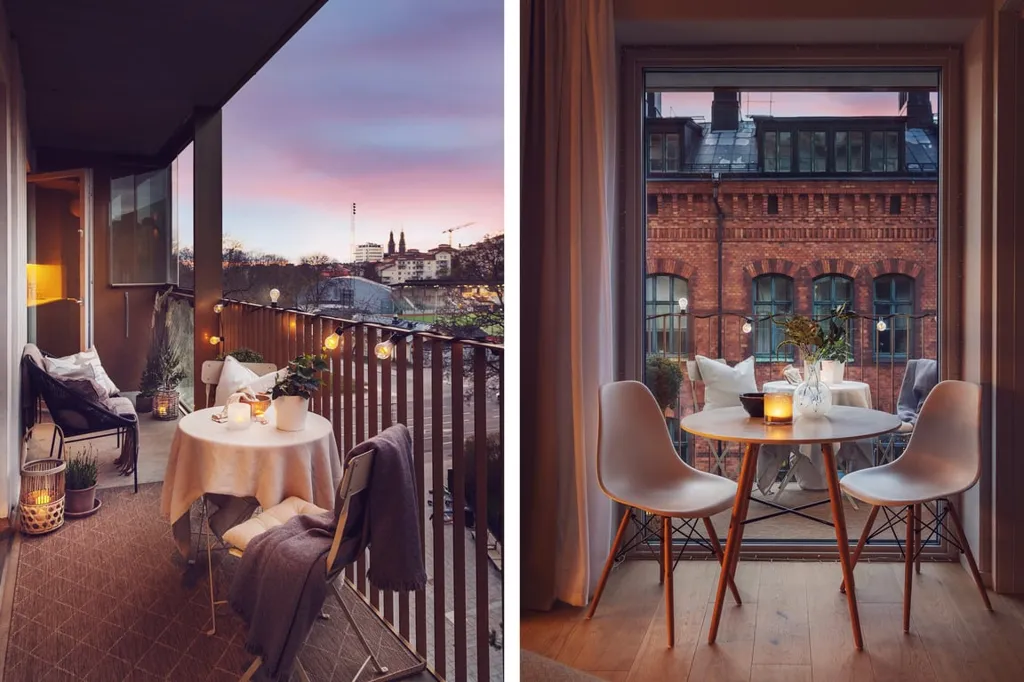 Balcone - Modern Apartment with Large Balcony in Södermalm