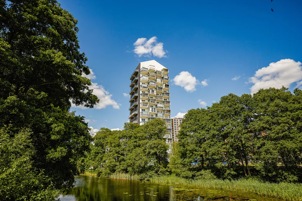 Extérieur - Corner Penthouse with Panoramic View in Borås