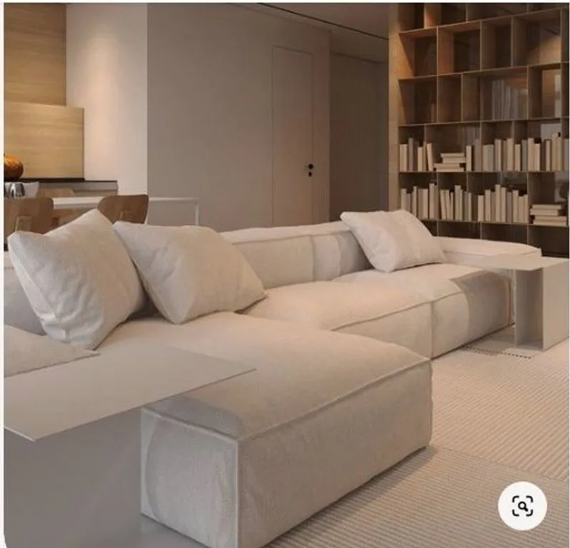 Séjour - Appartement Luxueux avec Balcon à Lyon