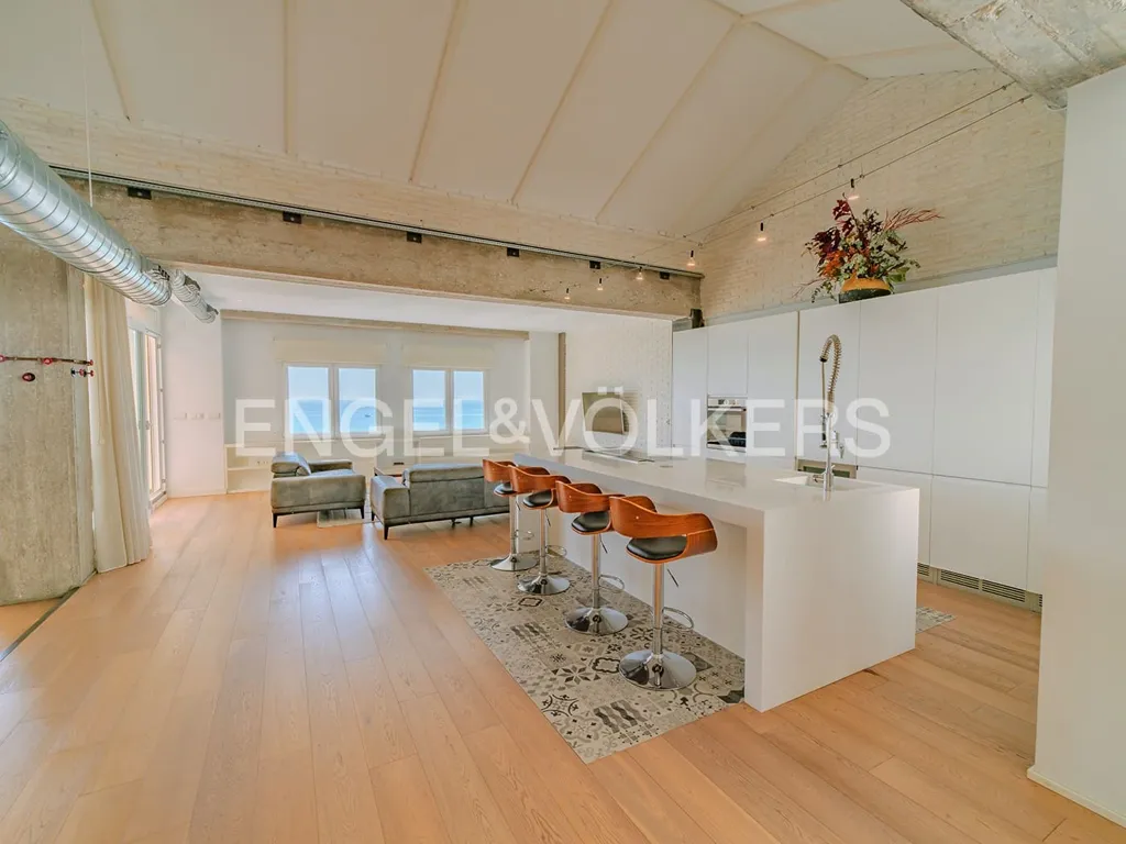 Cuisine - Penthouse with Sea View in Casco Antiguo, Alicante