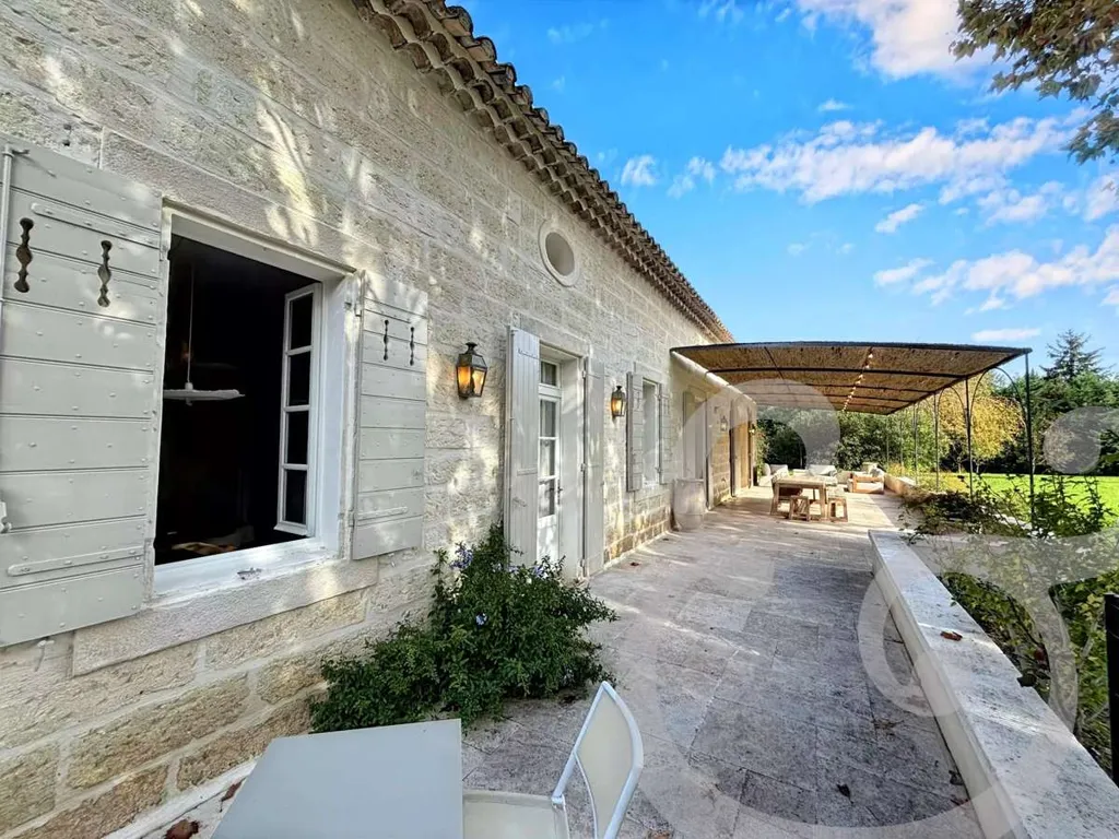 Terrasse - Mas Rénové avec Piscine à Saint-Rémy-de-Provence