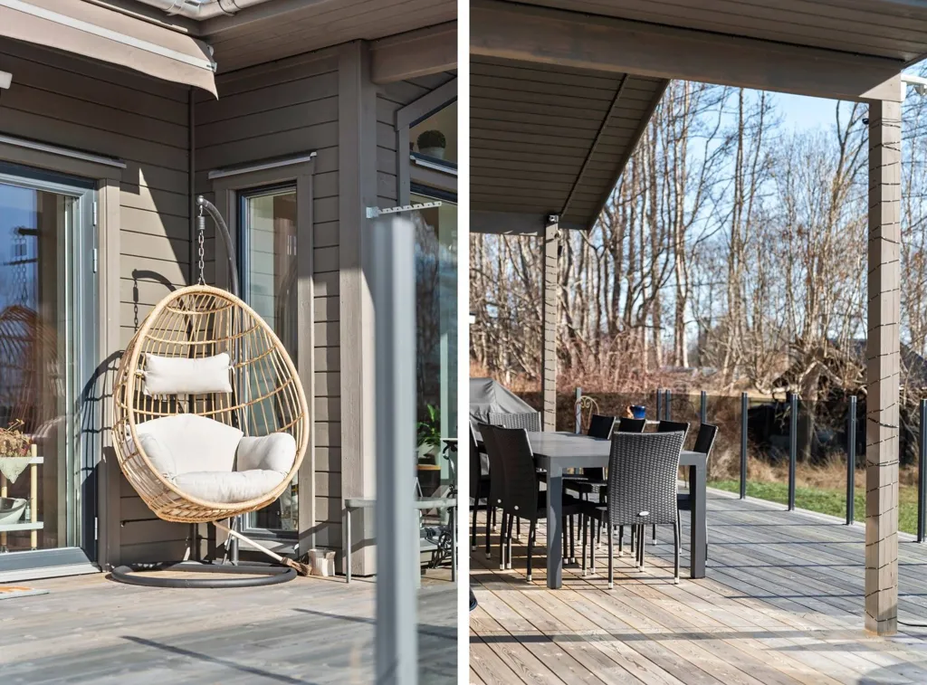 Terrasse - Modern Villa with Water View in Österåker