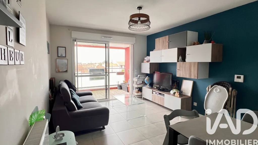 Soggiorno - 3-Bed Apartment with Balcony in La Rochelle