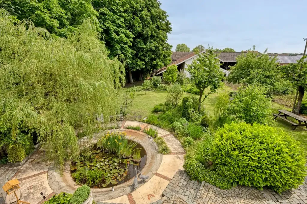 Jardin - Herenhuis Historique à Heppen