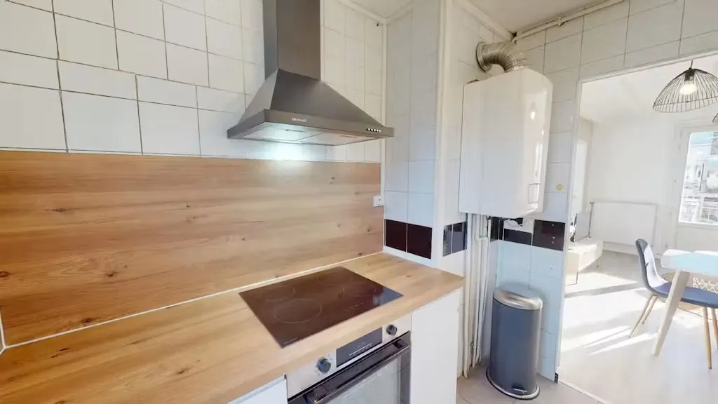 Köök - Furnished Flat in Saint-Martin-d’Hères