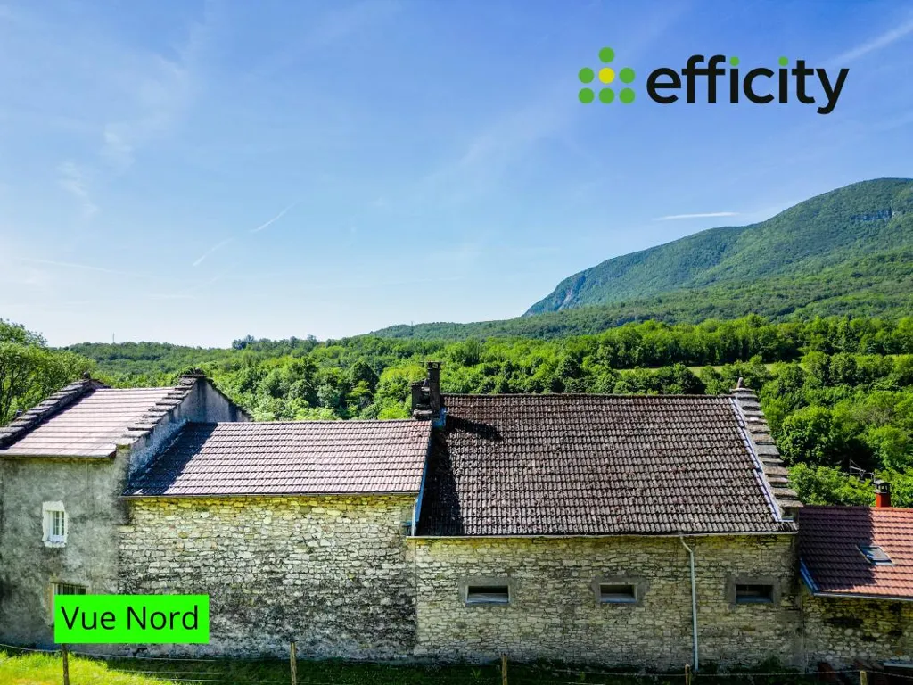 Extérieur - Maison de Bourg Rénovée avec Studio à Cheignieu-la-Balme