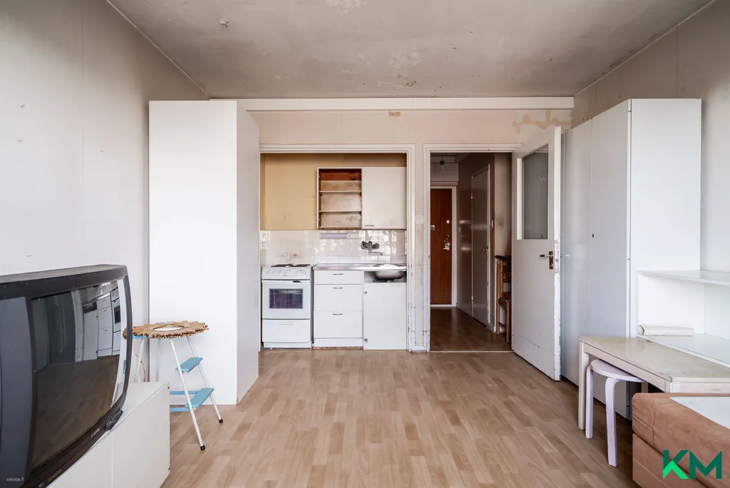 Köök - Compact One-Bedroom in Haaga, Helsinki
