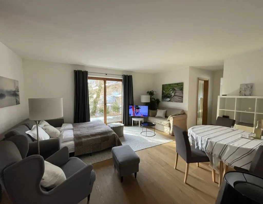 Séjour - Apartment with Terrace in Kitzbühel
