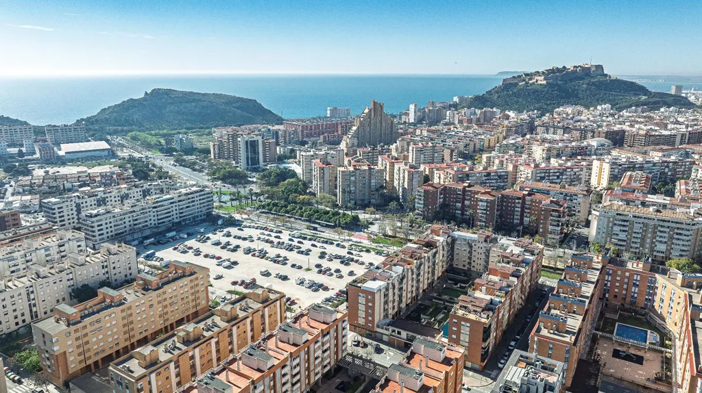 Õhuvaade - Penthouse with Private Terraces in Alicante