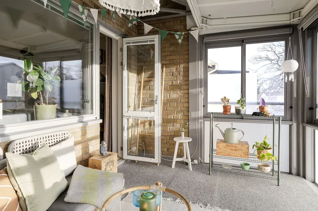 Rõdu - Terraced House with Balcony in Kalmar