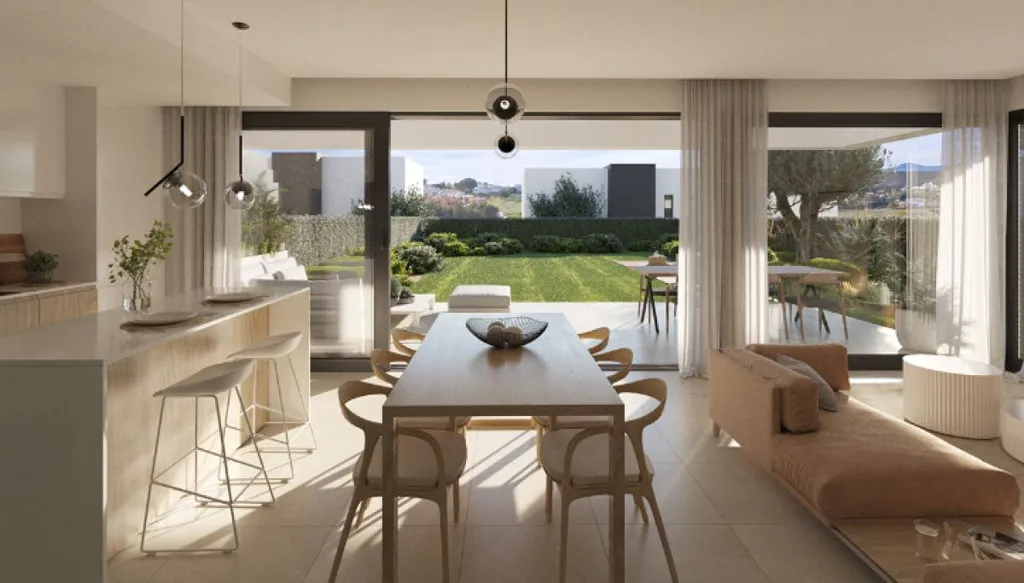 Köök - Contemporary Villa with Golf Access in Estepona