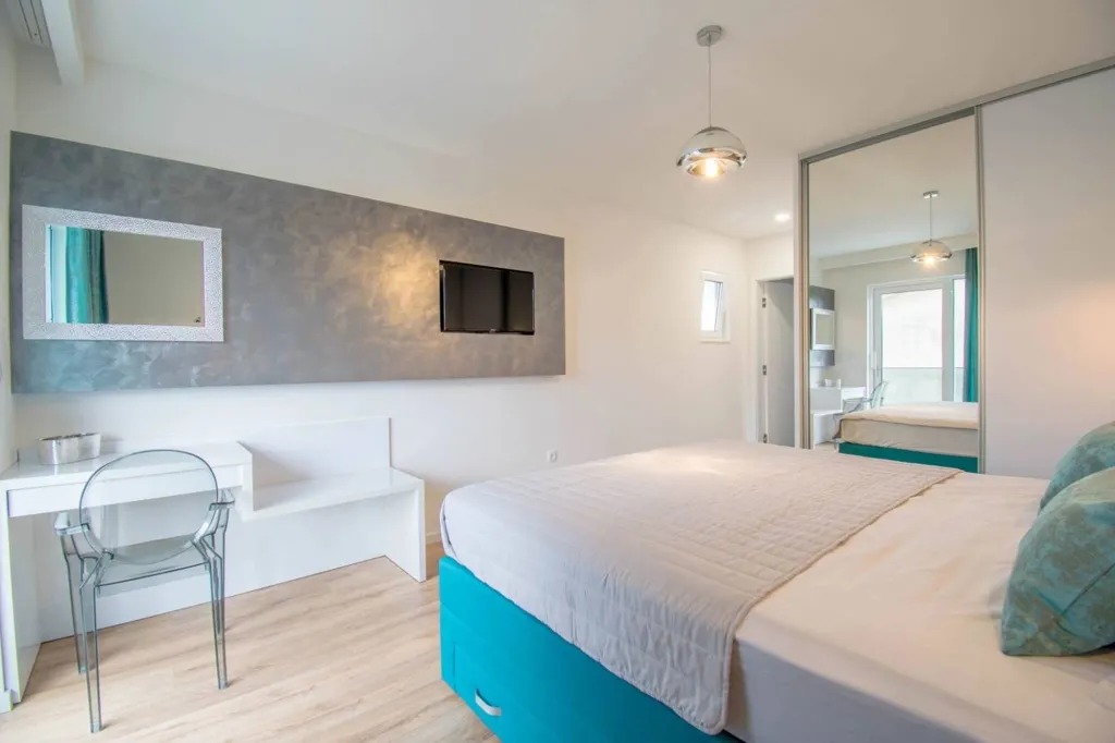 Bedrooms - New Villa with Pool in Baška Voda