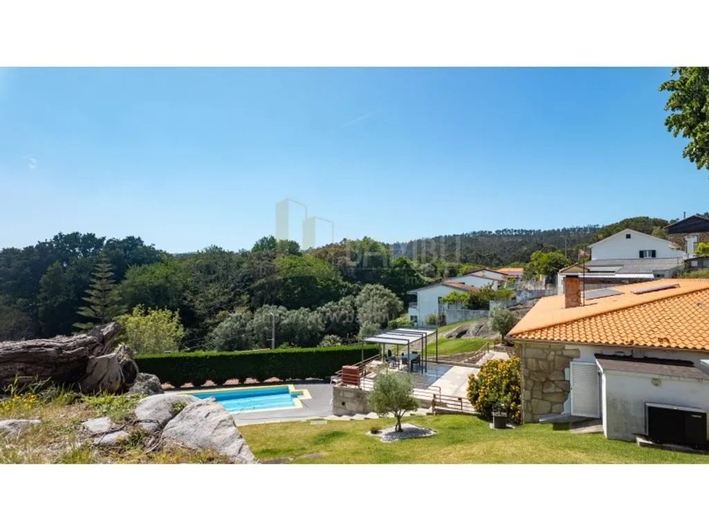 Pool - Luxury House with Mountain View in Caminha
