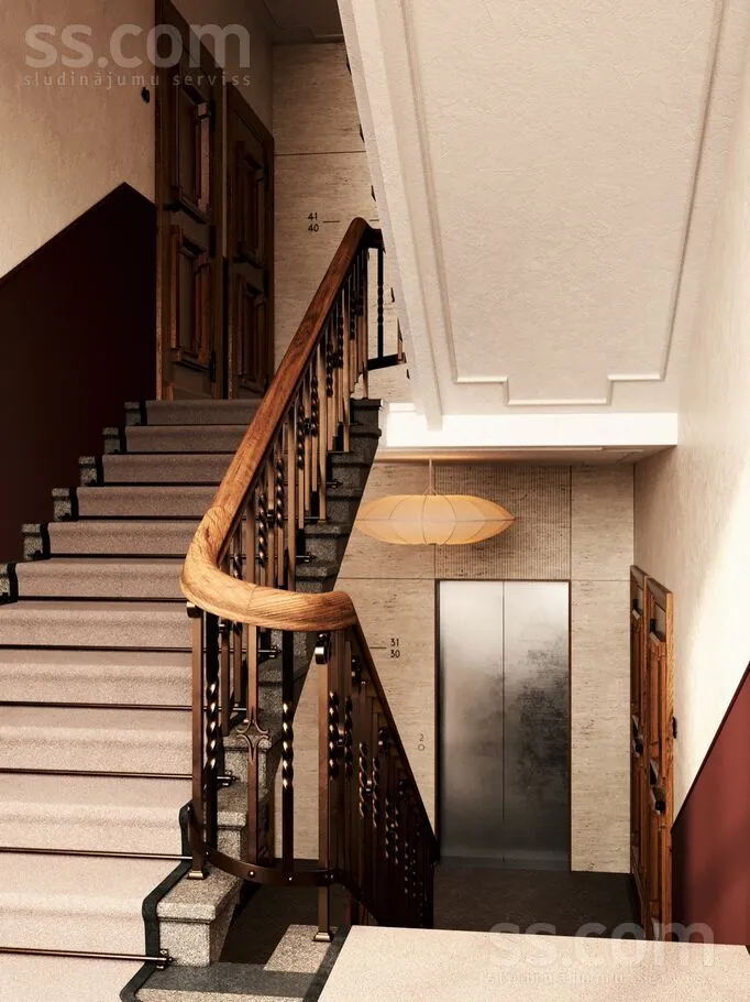 Pièces - 2-Bedroom Apartment with Garden View in Riga Centre