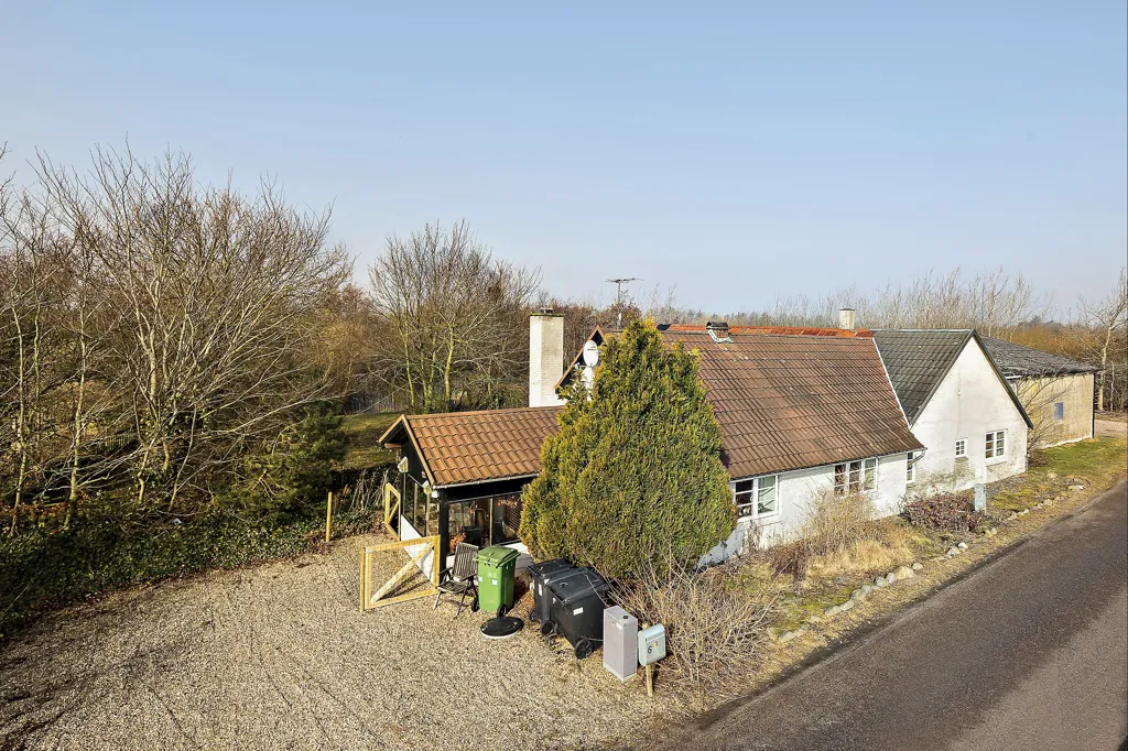 Vue aérienne - Maison 5 pièces à Bøvlingbjerg