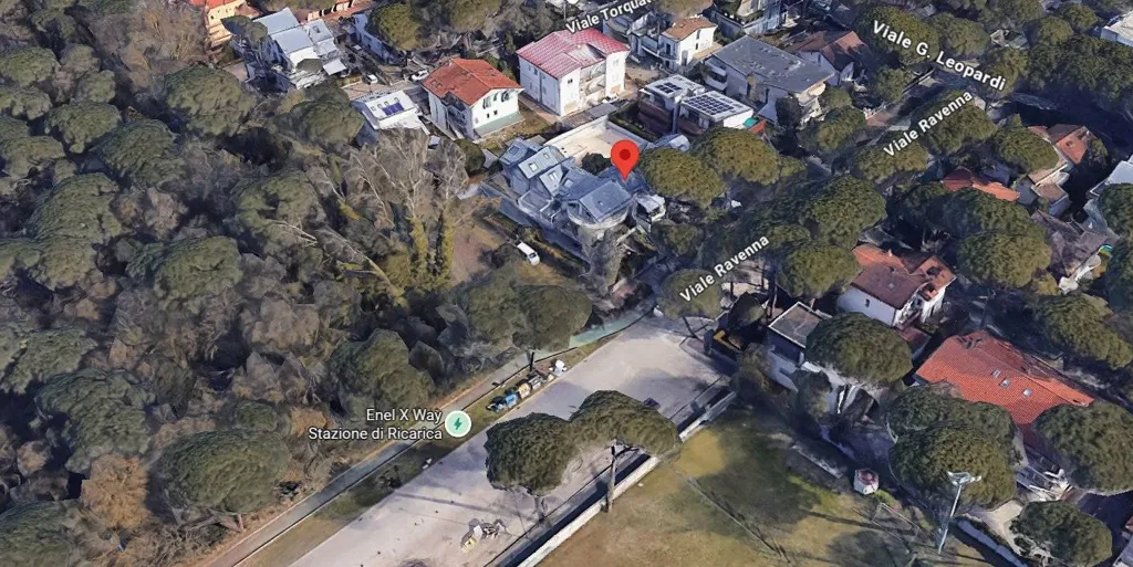 Vue aérienne - Ground Floor Apartment with Private Garage in Cervia